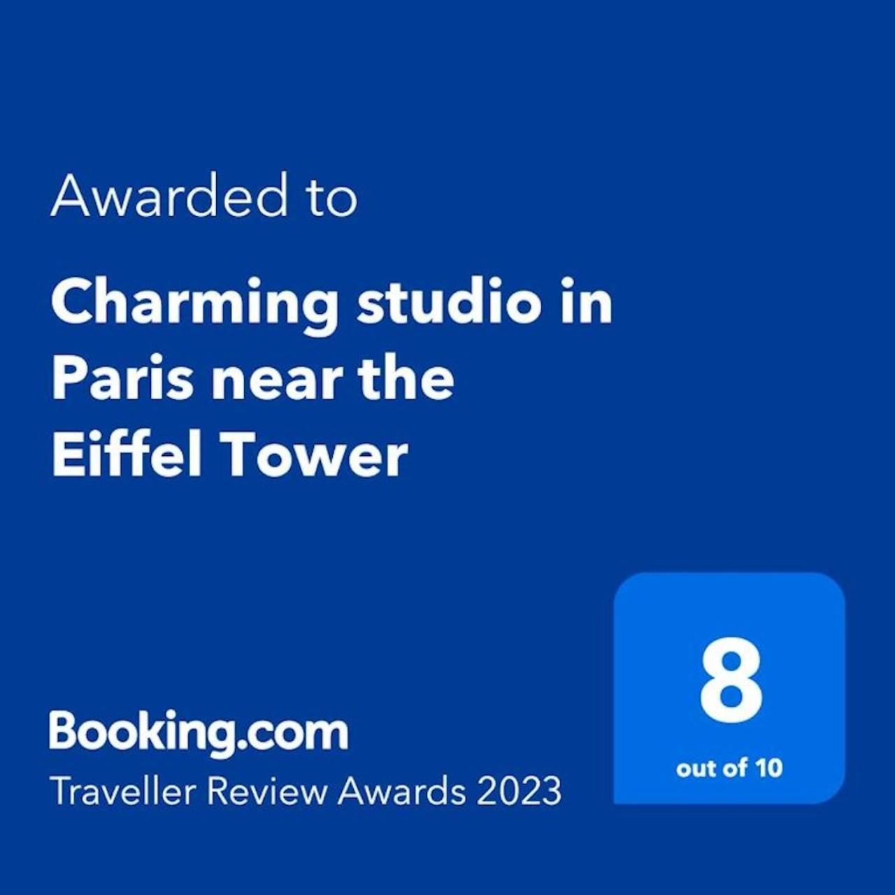 Charming Studio In Paris Near The Eiffel Tower Buitenkant foto